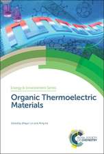 Organic Thermoelectric Materials