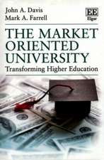 The Market Oriented University – Transforming Higher Education