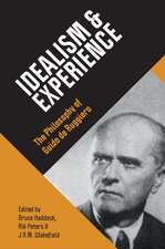 Idealism & Experience
