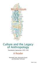 Culture and the Legacy of Anthropology