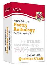 Cgp Books: GCSE English: WJEC Eduqas Poetry Anthology - Revi