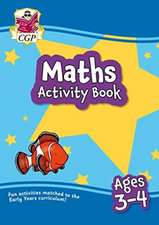 New Maths Home Learning Activity Book for Ages 3-4