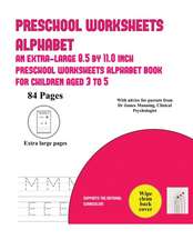 Preschool Worksheets Alphabet