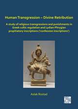 Rostad, A: Human Transgression - Divine Retribution: A Study