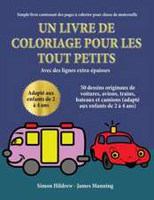 Simple livre contenant des pages à colorier pour classe de maternelle