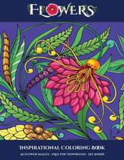 Inspirational Coloring Book (Flowers)