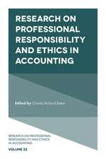 Research on Professional Responsibility and Ethics in Accounting