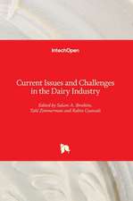 Current Issues and Challenges in the Dairy Industry