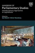 Handbook of Parliamentary Studies – Interdisciplinary Approaches to Legislatures