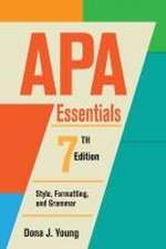 APA Essentials, 7th Edition