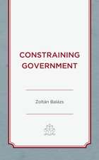 Constraining Government