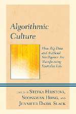 Algorithmic Culture