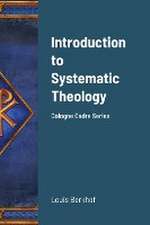 Introduction to Systematic Theology