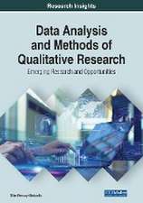 Data Analysis and Methods of Qualitative Research