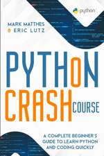 PYTHON CRASH COURSE