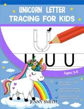 Unicorn Letter Tracing for Kids