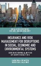 Insurance and Risk Management for Disruptions in – Decision and Control Allocations within New Domains of Risk