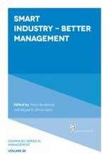 Smart Industry – Better Management