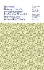 Historical Developments in the Accountancy Profession, Financial Reporting, and Accounting Theory