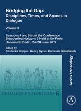 Bridging the Gap: Disciplines, Times, and Spaces in Dialogue - Volume 3