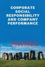 Corporate Social Responsibility and Company Performance