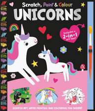 Scratch, Paint & Colour Unicorns