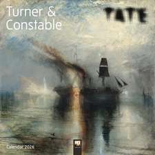 Tate: Turner & Constable Wall Calendar 2026 (Art Calendar)