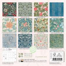 William Morris Gallery Mini Wall Calendar 2026 (Art Calendar)