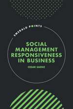 Social Management Responsiveness in Business