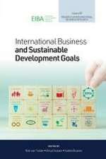 International Business and Sustainable Development Goals