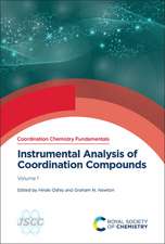 Instrumental Analysis of Coordination Compounds