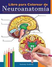 Libro para colorear de neuroanatomía