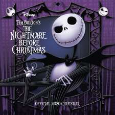 Nightmare Before Christmas 2020 Calendar - Official Square Wall Format Calendar