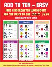 Kindergarten Math Games (Add to Ten - Easy)