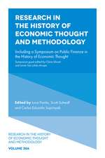 Research in the History of Economic Thought and – Including a Symposium on Public Finance in the History of Economic Thought