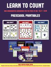 Preschool Printables (Learn to count for preschoolers)