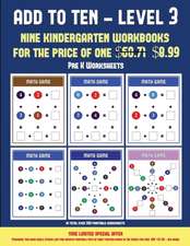 Pre K Worksheets (Add to Ten - Level 3)