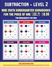 Fun Worksheets for Kids (Kindergarten Subtraction/taking away Level 2)