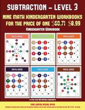 Kindergarten Workbook (Kindergarten Subtraction/Taking Away Level 3)