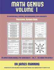 Preschool Number Book (Math Genius Vol 1)