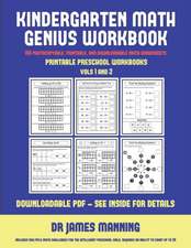 Pre K Printable Workbooks (Kindergarten Math Genius)