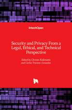 Security and Privacy From a Legal, Ethical, and Technical Perspective