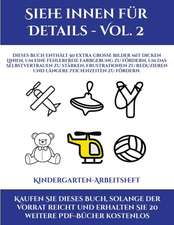 Kindergarten-Arbeitsheft (Siehe innen für Details - Vol. 2)