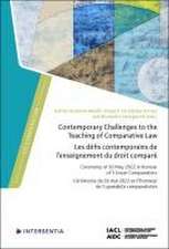 Contemporary Challenges to the Teaching of Comparative Law