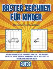 Skizzieren lernen für Anfänger (Raster zeichnen für Kinder - Autos)