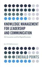 Knowledge Management for Leadership and Communic – AI, Innovation and the Digital Economy