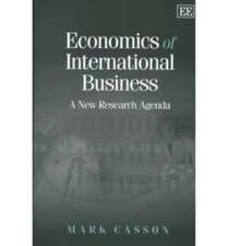 Economics of International Business – A New Research Agenda