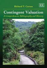 Contingent Valuation – A Comprehensive Bibliography and History