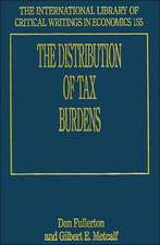 The Distribution of Tax Burdens