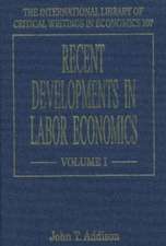 Recent Developments in Labor Economics